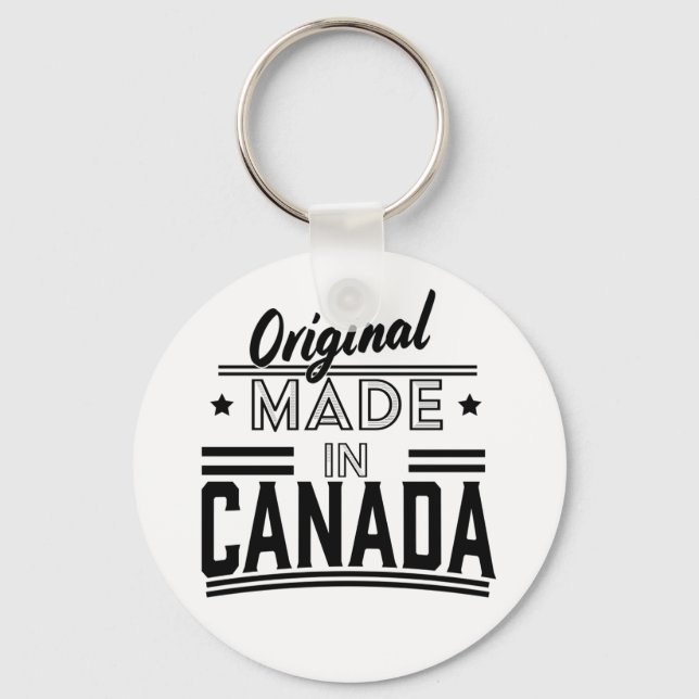 Original Made in Canada logo Keychain (Front)