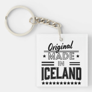 Original made in Iceland Keychain