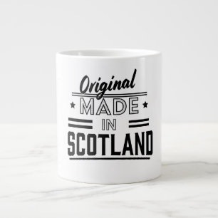 Original Made in Scotland retro logo Giant Coffee Mug