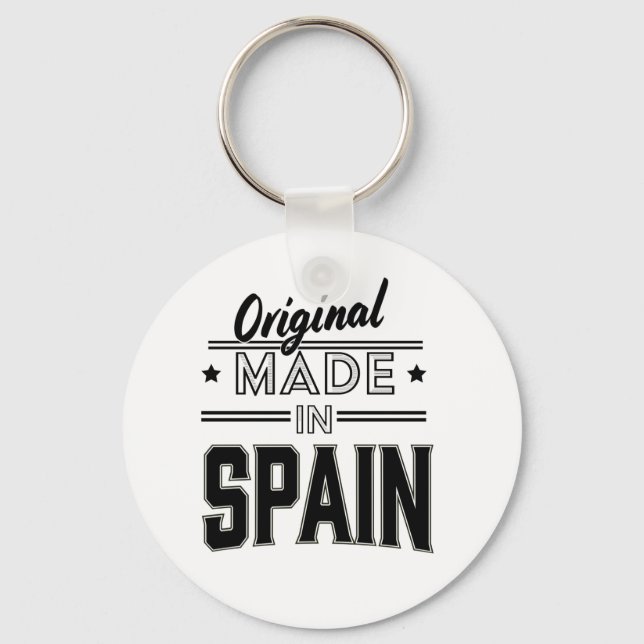 Original made in Spain Keychain (Front)