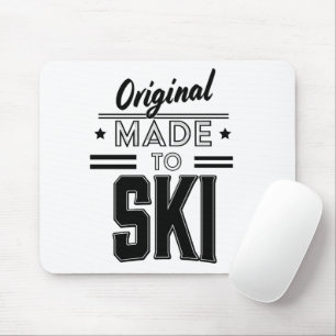 Original Made to Ski logo Mouse Pad