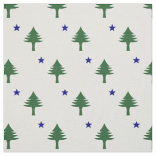 Original Maine Flag Fabric