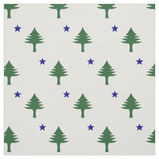 Original Maine Flag Fabric