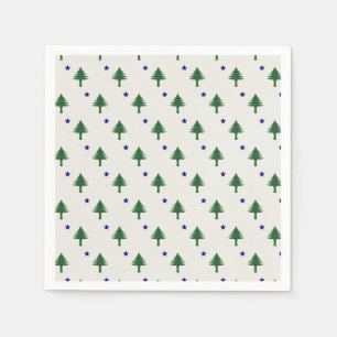 Original Maine Flag Napkins
