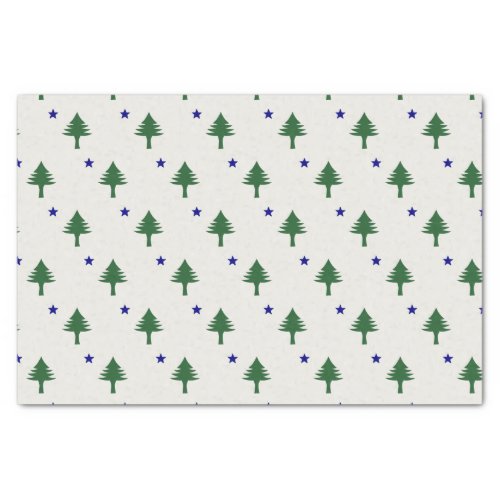 Original Maine Flag Tissue Paper