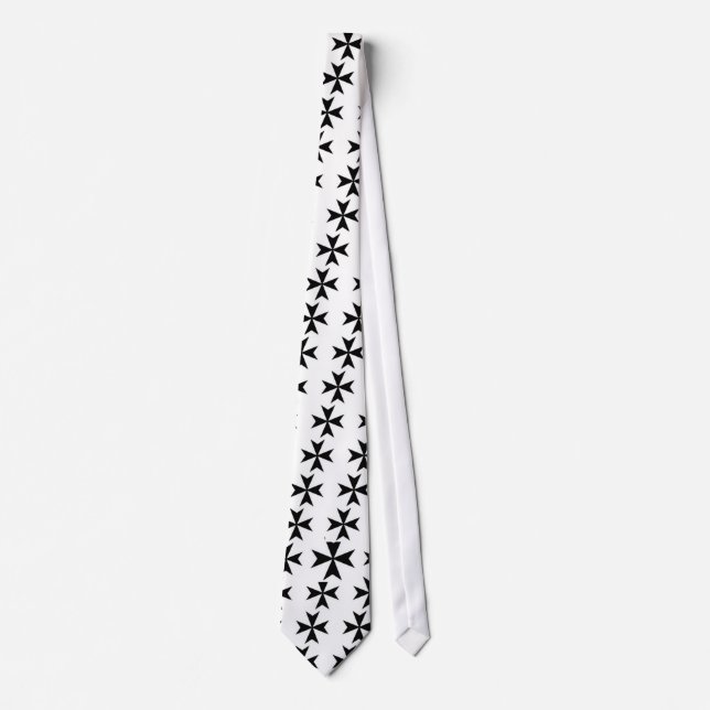 Original Maltese Cross Neck Tie (Front)
