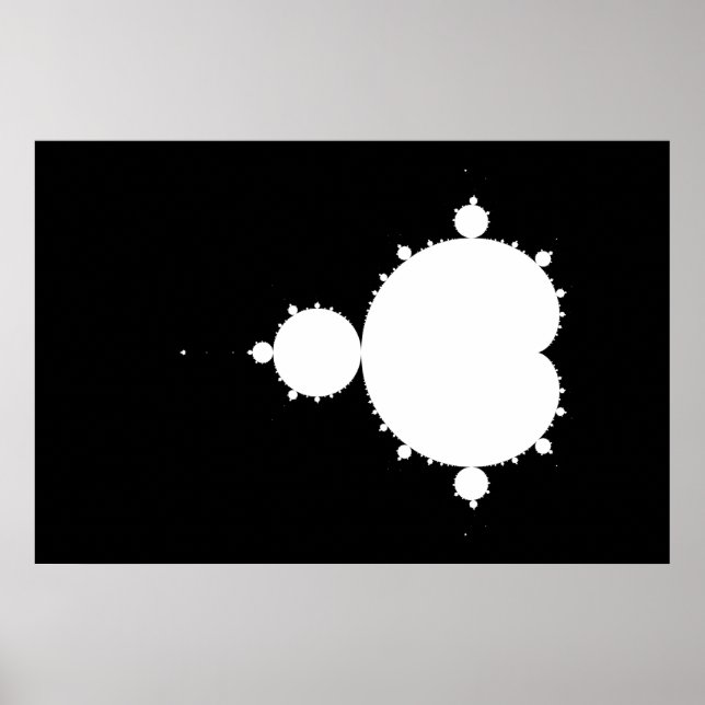 Original Mandelbrot Set 02 - Fractal Poster (Front)