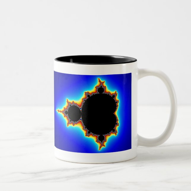 Original Mandelbrot Set 03 - Fractal Mug (Right)