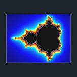 Original Mandelbrot Set 03 - Fractal Postcard<br><div class="desc">This fractal postcard uses a beautiful fractal image. The fractal is the famous mandelbrot set,  no layer or photoshop effects have been added (less is more).  Rendered at high resolution.</div>