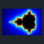 Original Mandelbrot Set 03 - Fractal Poster<br><div class="desc">This is a fractal poster with the famous mandelbrot set in beautiful colors. No layer or photoshop effects have been added (less is more).  Rendered at very high resolution.</div>