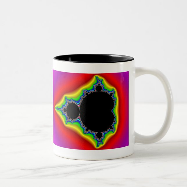 Original Mandelbrot Set 04 - Fractal Mug (Right)