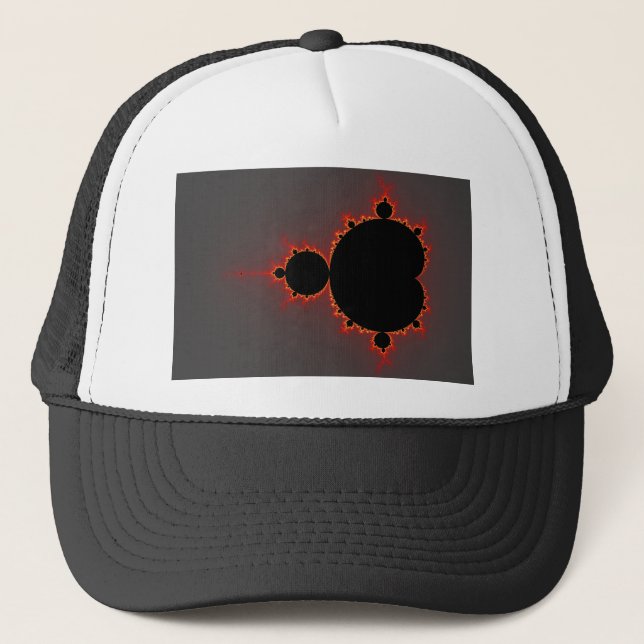 Original Mandelbrot Set - Fractal Trucker Hat (Front)