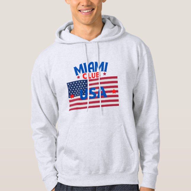 Original Miami Club USA | True Classic Premium  Hoodie (Front)