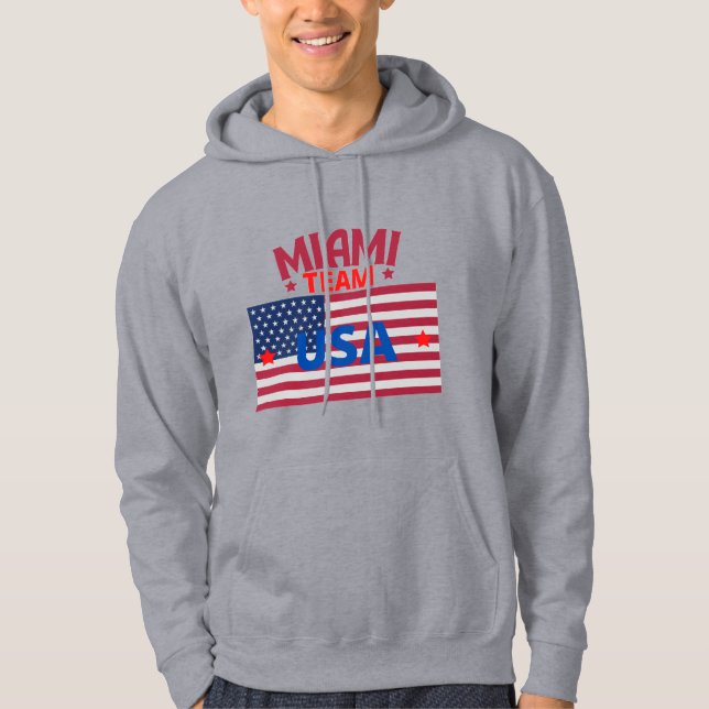 Original Miami Team USA | True Classic Premium  Hoodie (Front)