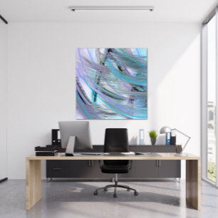 Original Modern contemporary abstract art Canvas Print