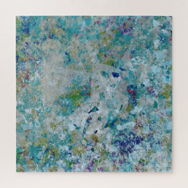Original Modern One Of A Kind Abstract Art Design Jigsaw Puzzle (Vertical)