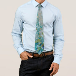 Original Modern One Of A Kind Abstract Art Design Neck Tie
