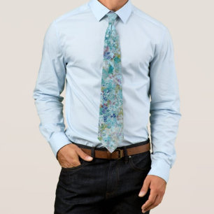 Original Modern One Of A Kind Abstract Art Design Neck Tie