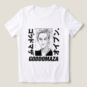 ORIGINAL MOMOKO HEAD BW WITH BOLD TEXT Tri-Blend SHIRT