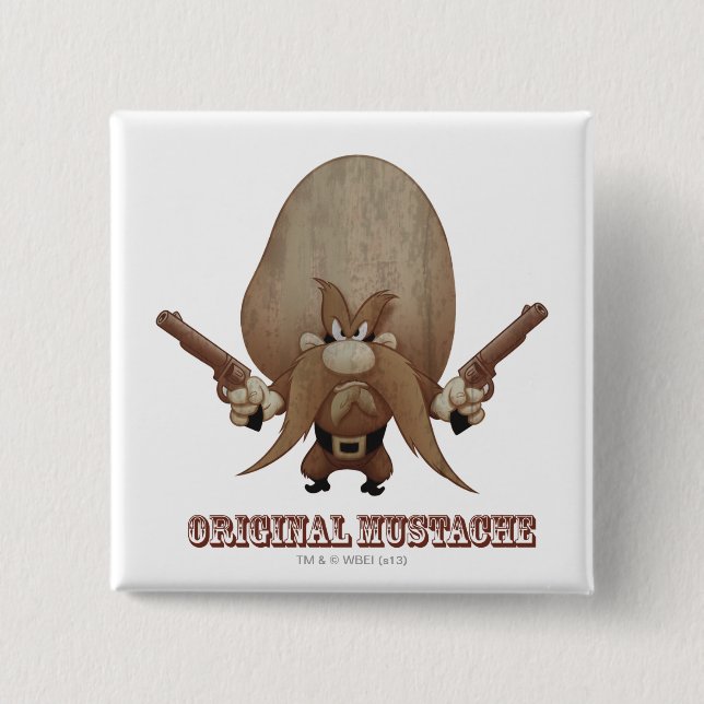 Original Mustache Button (Front)