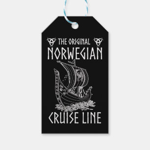 Original Norwegian Cruise Line - Nostalgic Voyage  Gift Tags
