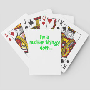 Original Nuclear Design Poker Cards