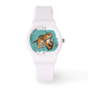 Original painting Chinese Tiger Year Birthday TW Watch