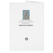 original painting of very cute dog (Back)