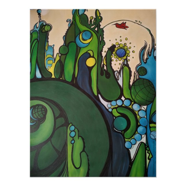 Original Painting Reproduction - Our Authorship Poster (Front)