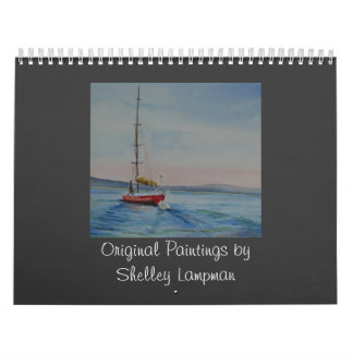 Original paintings by Shelley Lampman Calendar