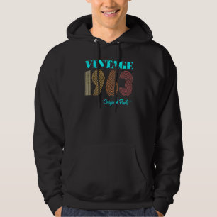 Original Parts of Men and Women Vintage 1963 Hoodie