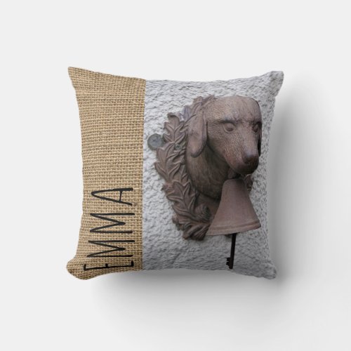 Original personalized Square Pillow Dog Year 2018