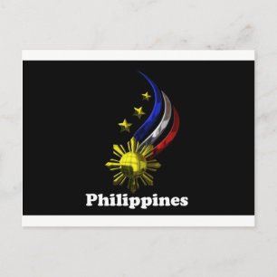 Original Philippine Logo. Mabuhay Pilipinas ! Postcard