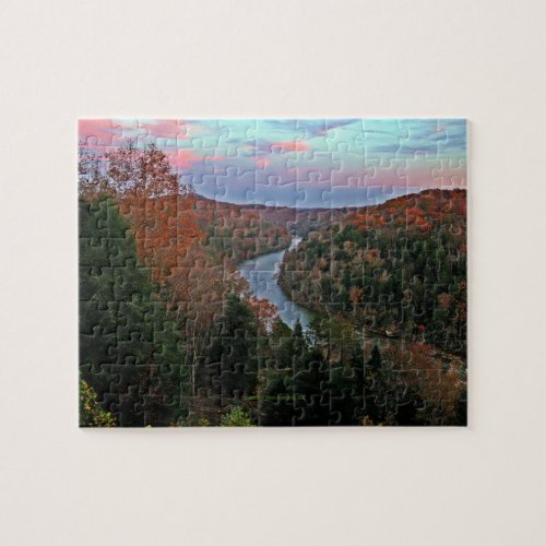 Original Photo Cumberland River Kentucky Travel Jigsaw Puzzle