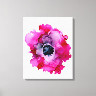 Original Pink Peony--customizable== Canvas Print