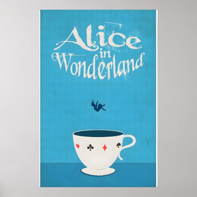 Original Print Reinterpretation of Alice In (Front)