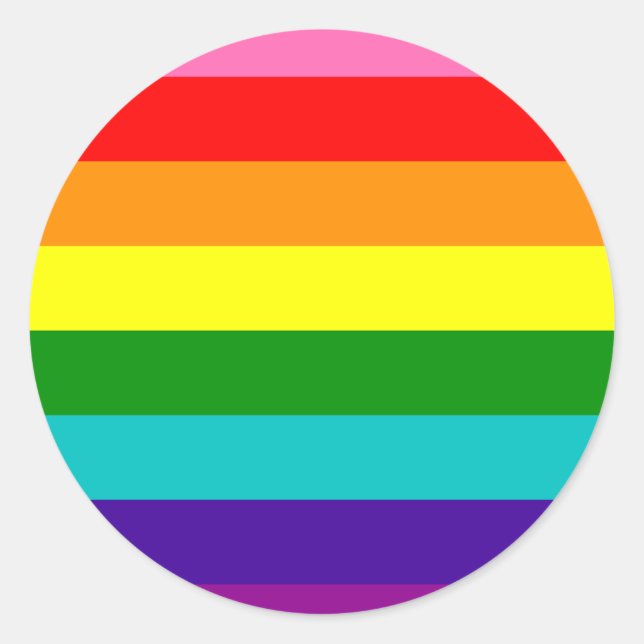 Original Rainbow Flag Sticker (Front)