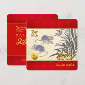 Original Rats Bamboo painting 2020 SFCI (Front/Back)