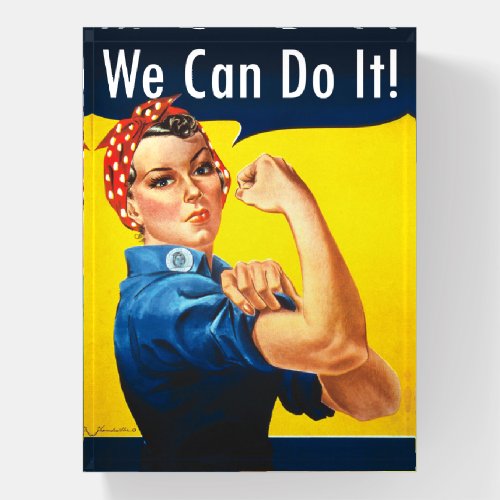 Original Rosie the Riveter   Paperweight