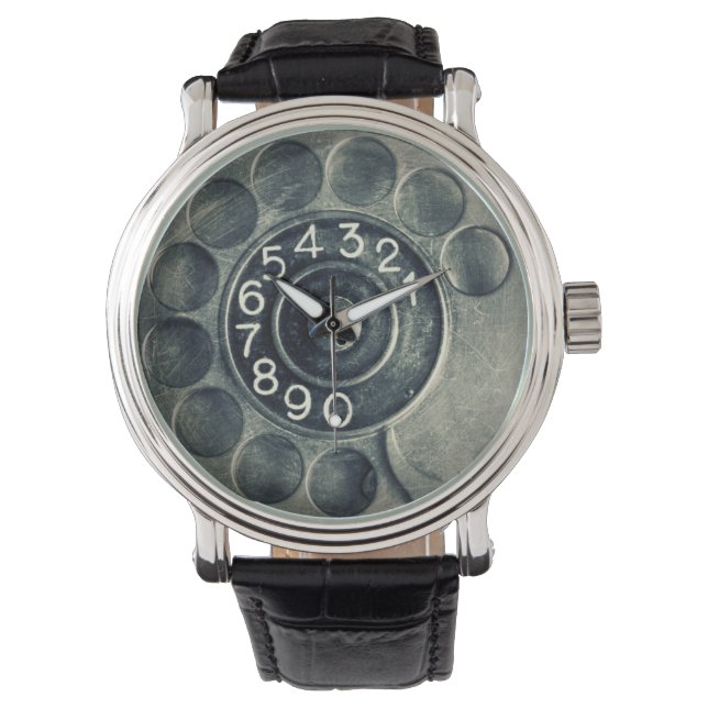 original rotary phone watch (Front)