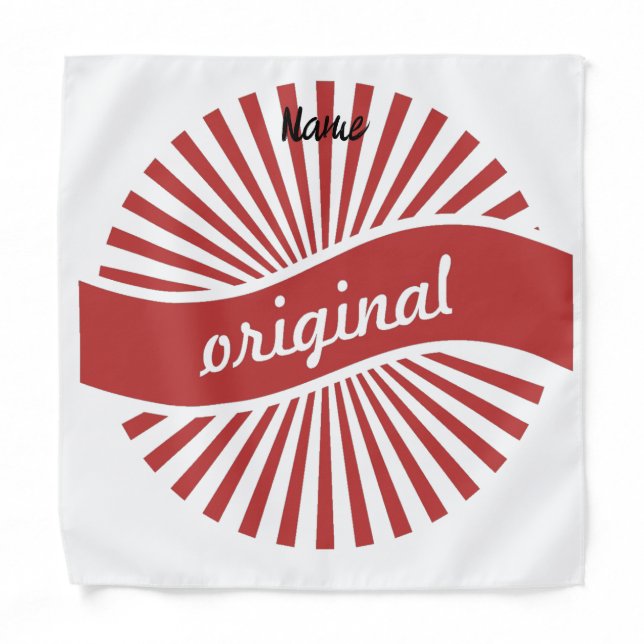 Original Sign Logo Thunder_Cove  Bandana (Front)