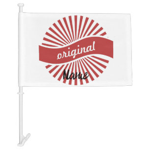 Original Sign Logo Thunder_Cove Car Flag