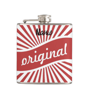 Original Sign Logo Thunder_Cove Flask