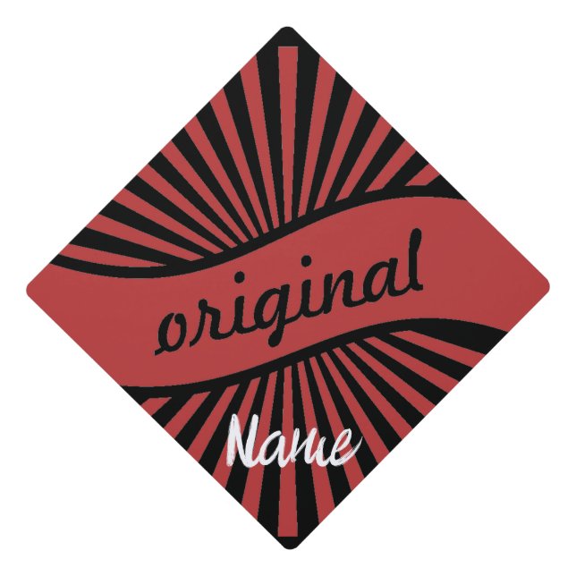 Original Sign Logo Thunder_Cove  Graduation Cap Topper (Front)