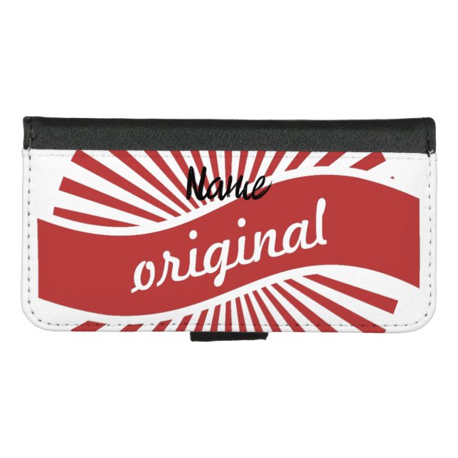 Original Sign Logo Thunder_Cove   iPhone Wallet Case (Front (Horizontal))