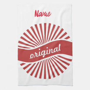 Original Sign Logo Thunder_Cove Kitchen Towel