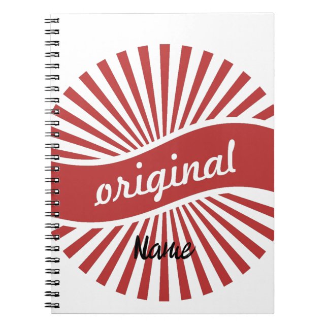 Original Sign Logo Thunder_Cove Notebook (Front)