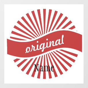 Original Sign Logo Thunder_Cove Wall Decal