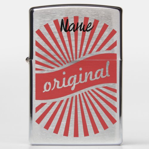 Original Sign Logo Thunder_Cove  Zippo Lighter