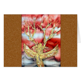 Original Silk Painting By Kim: Cards